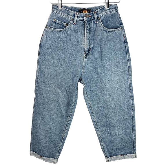 Vintage Route 66 High Waisted Mom Jean Capris 26 - Picture 1 of 10
